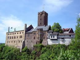 Замок Вартбург в Вартбурге (Германия)