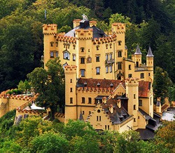 Замок Хоэншвангау в Фюссене