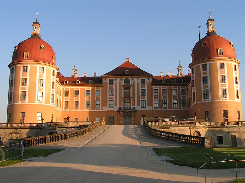 Замок Морицбург в Дрездене