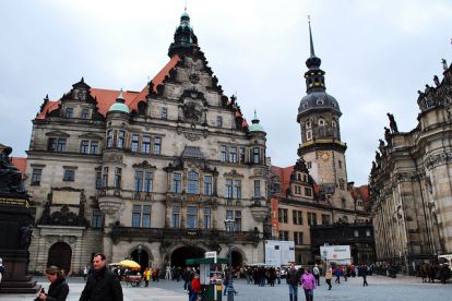Дрезденский замок в Германии