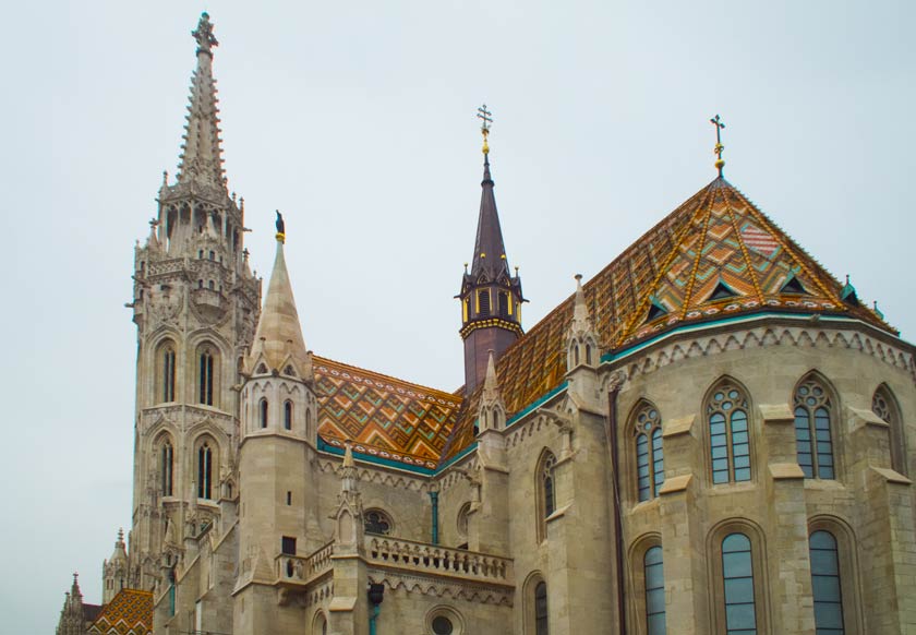 Собор Матяша в Будапеште в Венгрии