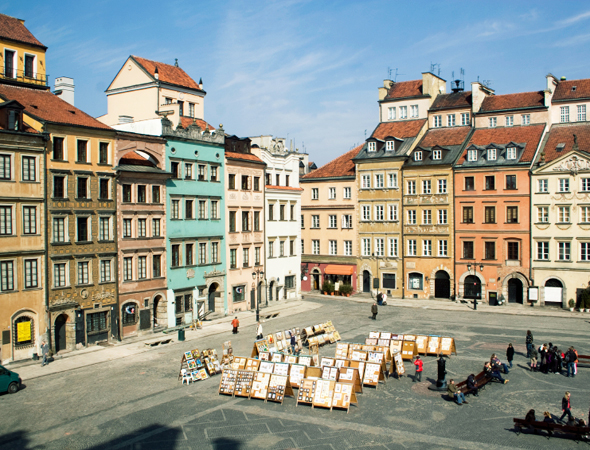 Рыночная площадь Варшавы (Warszawa, Rynek Starego Miasta)